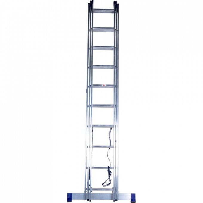 Универсальная алюминиевая трехсекционная лестница АЛЮМЕТ Серия H3 5310