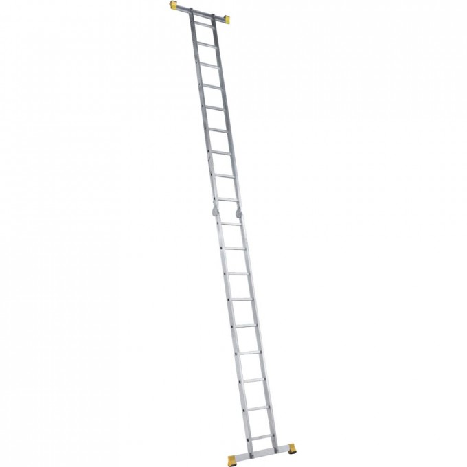 Алюминиевая двухсекционная шарнирная двухсекционная лестница АЛЮМЕТ Серия Т2 T 209